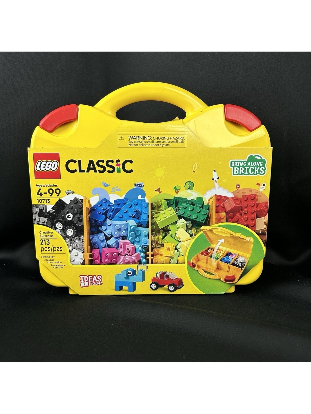 Lego 10713 Classic Creative Suitcase 213 Piece Brick Box Starter Set New Sealed